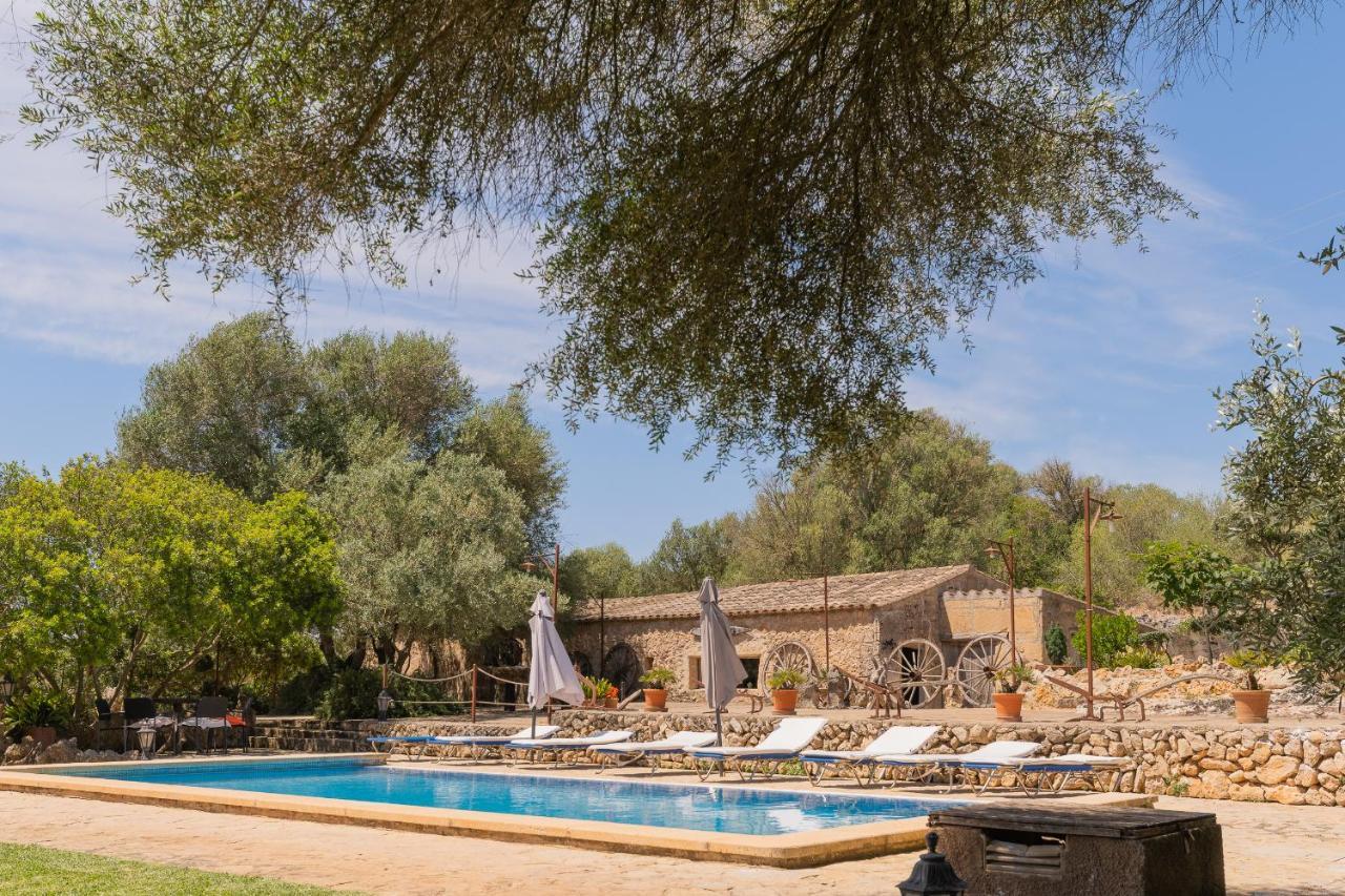 Murtera- Traditional Country Manor House For 9 People 5 Bedrooms And 4 Bathrooms Near Sant Llorenc Manacor  Exterior photo