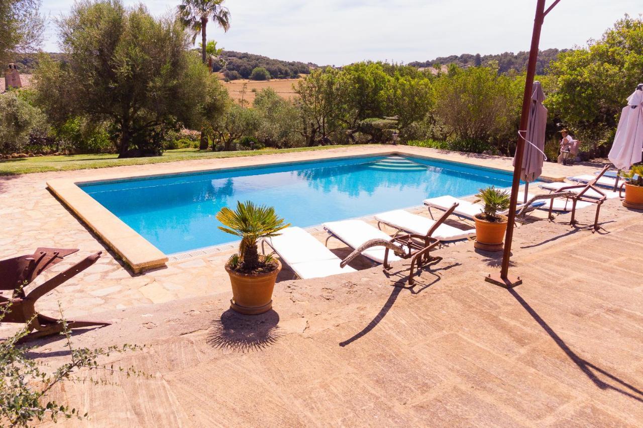 Murtera- Traditional Country Manor House For 9 People 5 Bedrooms And 4 Bathrooms Near Sant Llorenc Manacor  Exterior photo